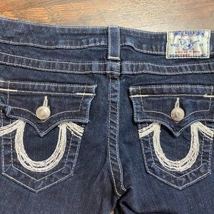 **SOLD!! True Religion Straight Leg Jeans